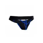 MaleBasics Neon Men's Thong – Blue – XL — Photo 5