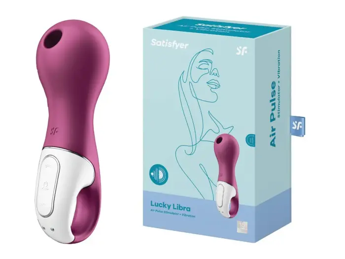 Satisfyer Lucky Libra воздушно-импульсный и вибрационный клиторальный стимулятор
