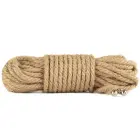 Rebellion Reign Rustic Hemp Bondage Rope – bondaaži nöör – kanep – looduslik – 10 m — Foto 3