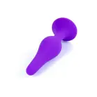BOSS Silicone Anal Plug with Suction Cup – 15.5 cm (6.1″) – Purple — Photo 3
