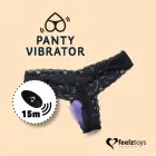 FeelzToys Panty Vibe носимый вибратор – 10 см (4″) – черный — Фото 3