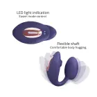 WONDERLOVER Dual-Stimulation Couples Vibrator – Midnight Indigo — Photo 3