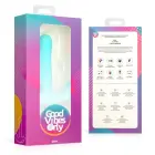Good Vibes Only Gina G-вибратор с трепещущим язычком – 18 см (7″) – розовый — Фото 9