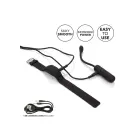 Ar tālvadības pulti mini lodes vibrators – melns — Foto 6
