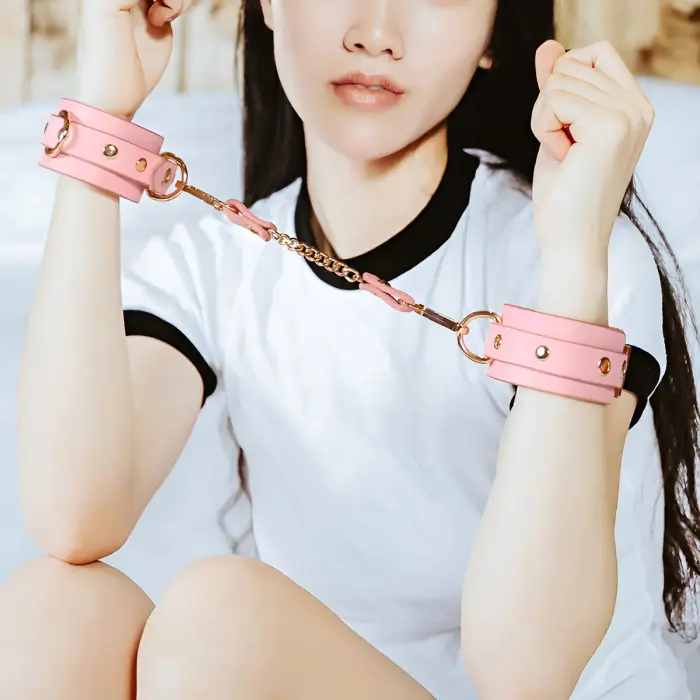 BDSM Deluxe 5 Item Kit - Pink Фото num