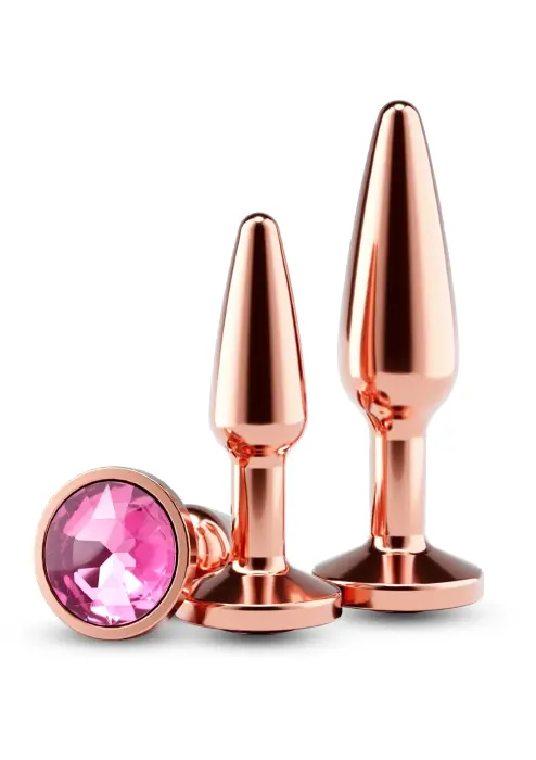 Konusveida anālās apmācības 3 daļu komplekts – Rose Gold