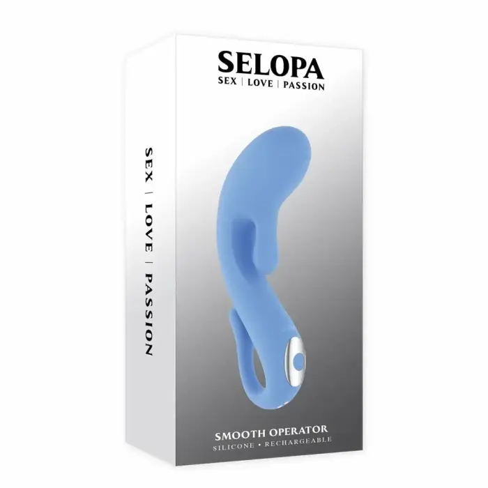 SELOPA Smooth Operator laetav intiimseade – silikoon – 10 režiimi