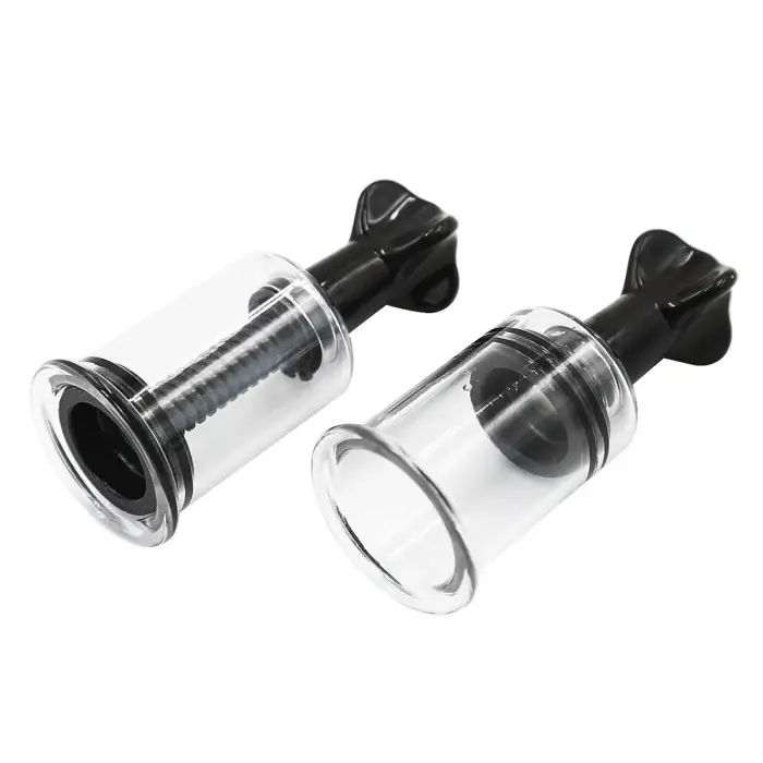 Kiotos twist suction cups – 2 pcs – black – L (Ø 31 mm)