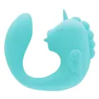Unihorn C-Horse Ocean Peak divkāršais vibrators – 15 cm (5.9″) – zils — Foto 2