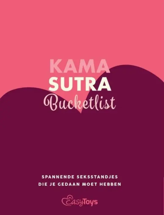 EasyToys Kamasutra Bucketlist – книга с 75+ иллюстрированными позами – на нидерландском языке