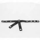 Kink Adjustable Leather Divider Ring – Black — Photo 5