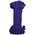Bind and Tie - 6 mm пеньковая бондажная верёвка - 30 футов - фиолетовая — Фото 3