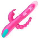 Happy Loky Donald Triple Action Vibrator – 24.5 cm (9.6″) – Blue — Photo 9