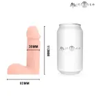 Dreamlove Mr Intense Floppy – mīksts silikona pakeris – ādas tonis – S — Foto 6