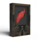 ZALO Hero Wine Red клиторальный стимулятор – 14.6 cm (5.75″) – красный — Фото 6