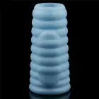 Vibrating Wave Knights Ring – vibreeruv erektsioonivõru lainetekstuuriga – sinine — Foto 4