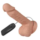 BAILE Beautiful Catoblepas reālistisks vibrators – 20.5 cm (8.1″) – miesas krāsa — Foto 6