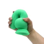 Žalias Dildo Deluxe – 23 cm (9″) — Nuotrauka 6