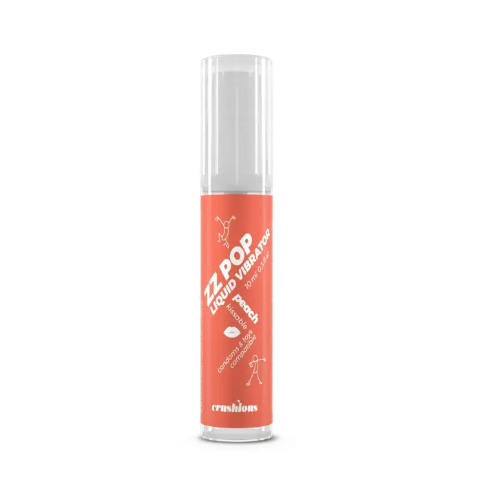 CRUSHIOUS ZZ POP stimulējošais gels – persiku – 10 ml Foto 2