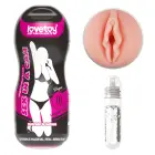 Sex In A Can – Makšties Lotus Tunnel masturbatorius, CyberSkin – 16 cm — Nuotrauka 1
