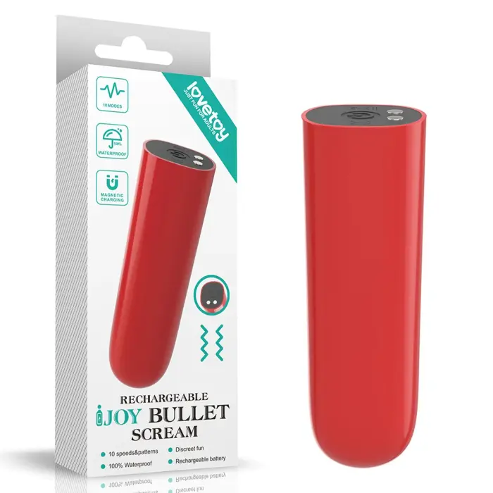 IJOY Перезаряжаемый вибропуля – 8.4 cm (3.3″) – розовый