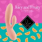 FeelzToys Lea Citrus Dual Motor Vibrator – 20.2 cm (8″) – Orange — Photo 3