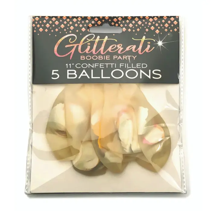Glitterati - Boobie Confetti Balloons Фото num