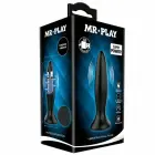 Mr. Play Rechargeable Anal Plug – 12-Mode Vibrating – Black — Photo 7