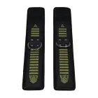 Tactical pahkla köidikud – mustad/rohelised — Foto 4