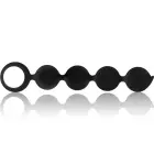 Black&Silver Lennon Intimate Sphere System 4 silikoninių rutuliukų sistema – 15 cm – Juodas — Nuotrauka 3