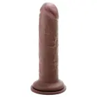 Me You Us reālistisks PVC dildo – 20+ cm (8″) – brūns — Foto 4