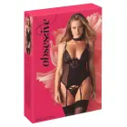 Obsessive Donarella Basque Set with Choker – Black – XS/S — Photo 1