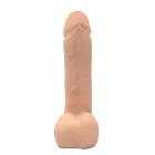 Rotējošs vibrējošs dildo – 19 cm (7.5″) – TPE Foto 6