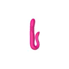 Luksuslik pöörlev tõukav vibraator – 18 cm (7″) – punane — Foto 7