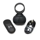 JOCK 28X Vibrating Silicone Balls Large – Black — Photo 4