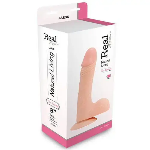Toyz4lovers Realistic Vibrator Real Rapture – 23 cm (9.5″) – Skin