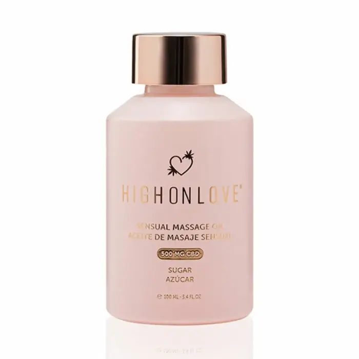 HighOnLove CBD массажное масло Sugar High – 100 ml