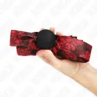 KINK Scandal silikoninis kamuolinis antkramtis 4.5 cm – juodas — Nuotrauka 2