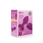 B-Vibe vibreeriv anaaltapp ehtekiviga – M – Roosa — Foto 3