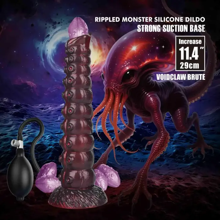 Power Monsters Voidclaw Brute – 29 cm (11.4″) – Purple Photo