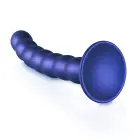 Ouch! Beaded G-Spot Dildo – 16.5 cm (6.5″) – Blue — Photo 4