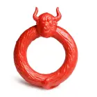 Beast Mode - Silicone Cock Ring – Red — Photo 7