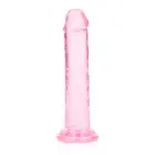 Sirge realistlik dildo iminapaga – 15.5 cm (6.1″) – Läbipaistev — Foto 7