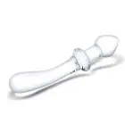 Glas kahepoolne kumer klaasist dildo – 24 cm (9.5″) — Foto 4