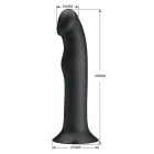 PRETTY LOVE Murray reālistisks vibrators – melns — Foto 11