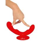 Sweet Smile Dvipusis vibratorius – 13.5 cm (5.3″) – rožinis — Nuotrauka 10