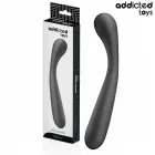 Addicted Toys divslāņu silikona anālā sistēma – 22.5 cm – Melns — Foto 1