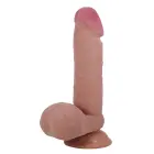 BAILE Sliding Skin Realistic Dildo – 20.5 cm (8.1″) – Skin — Photo 4