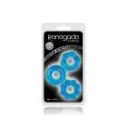 Renegade Chubbies Cock Rings – Blue — Photo 2