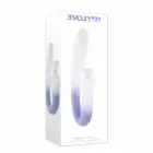 EVOLVED SPRING LOADED Dual Motor Silicone Intimate Device – waterproof – 21 cm — Photo 1